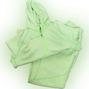 Air Jordan Nike Washed Fleece Sweatpants & Jacket Set